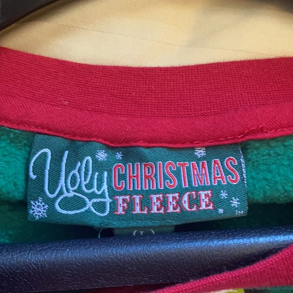 Ugly Christmas Fleece summer Santa - Picture 3 of 4